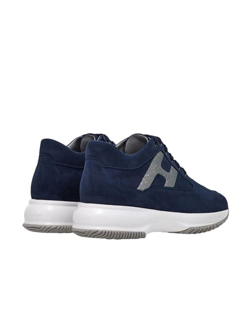 Sneakers da Donna Hogan con Logo Glitterato HOGAN | HXW00N0S361QXW0UA2
